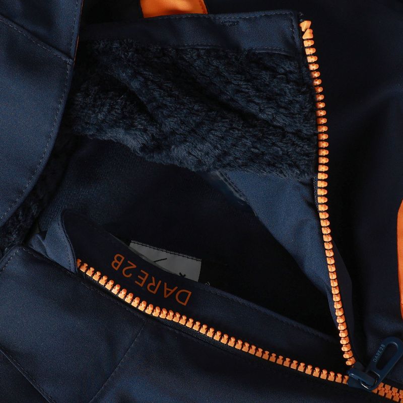 Dětská lyžařská bunda Dare2B Rip It Jacket navy/electric orange 12