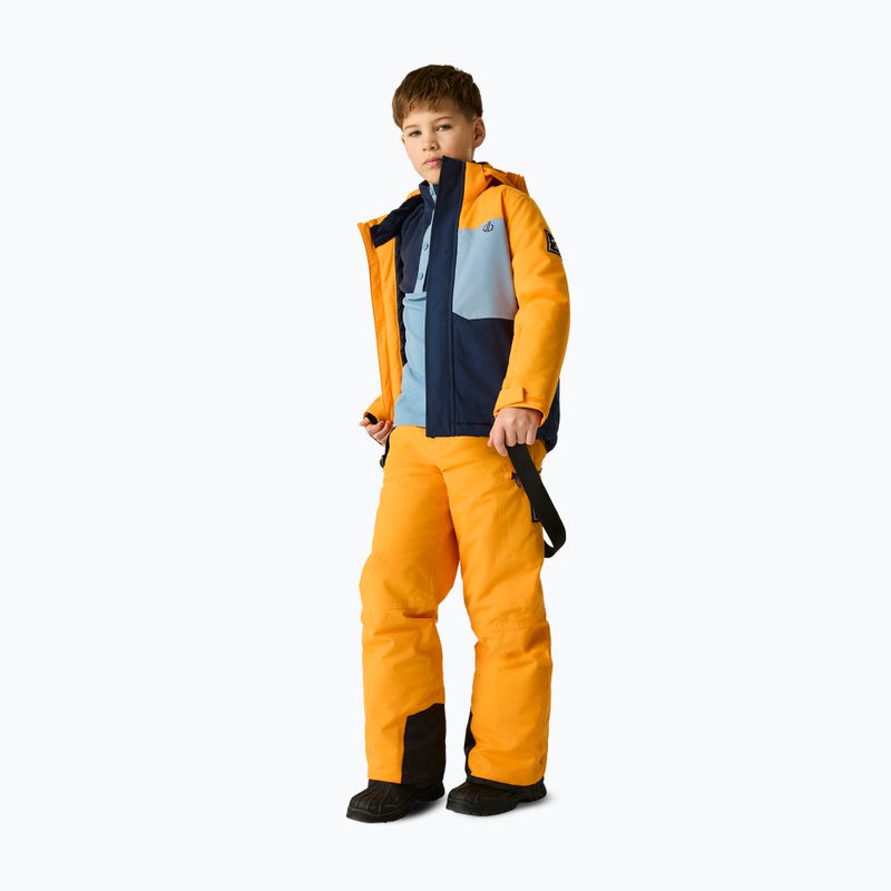 Dětská lyžařská bunda Dare2B Send It II Jacket electric orange/navy 2