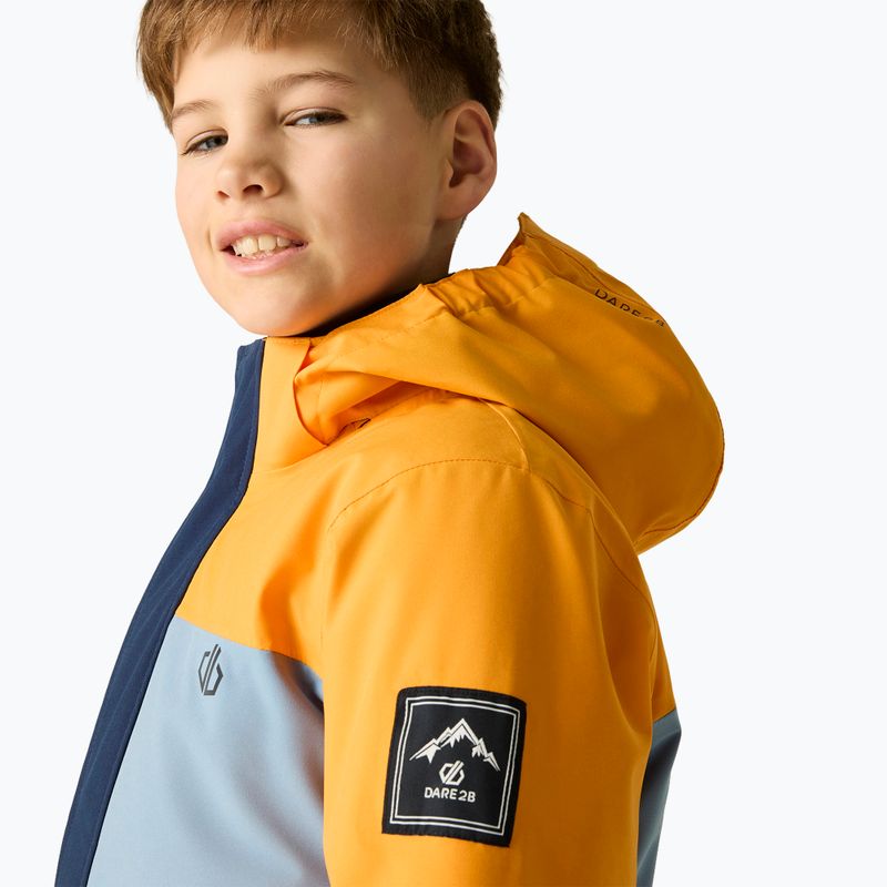 Dětská lyžařská bunda Dare2B Send It II Jacket electric orange/navy 6