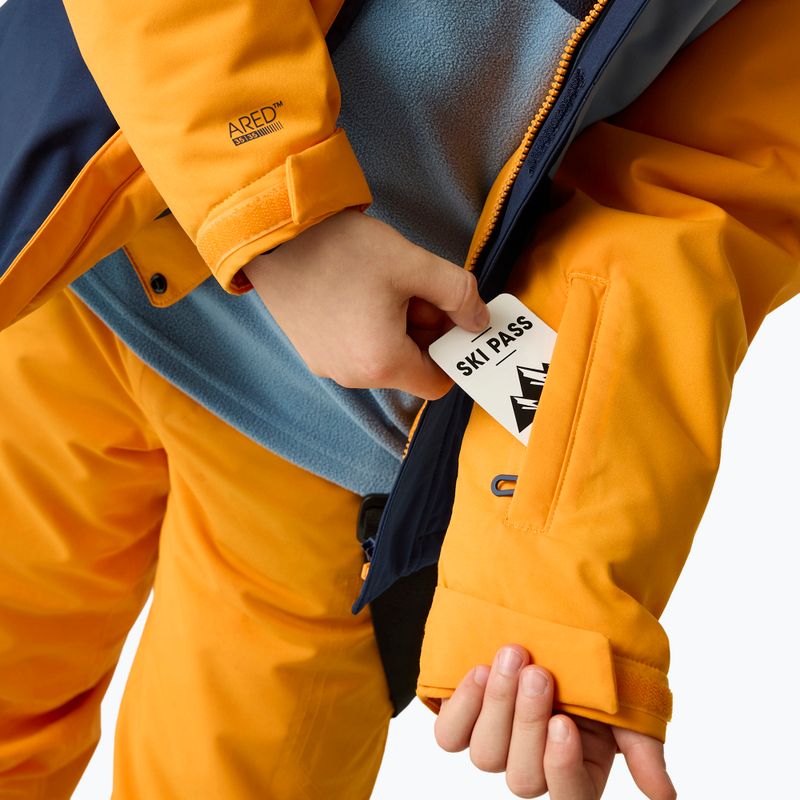 Dětská lyžařská bunda Dare2B Send It II Jacket electric orange/navy 7