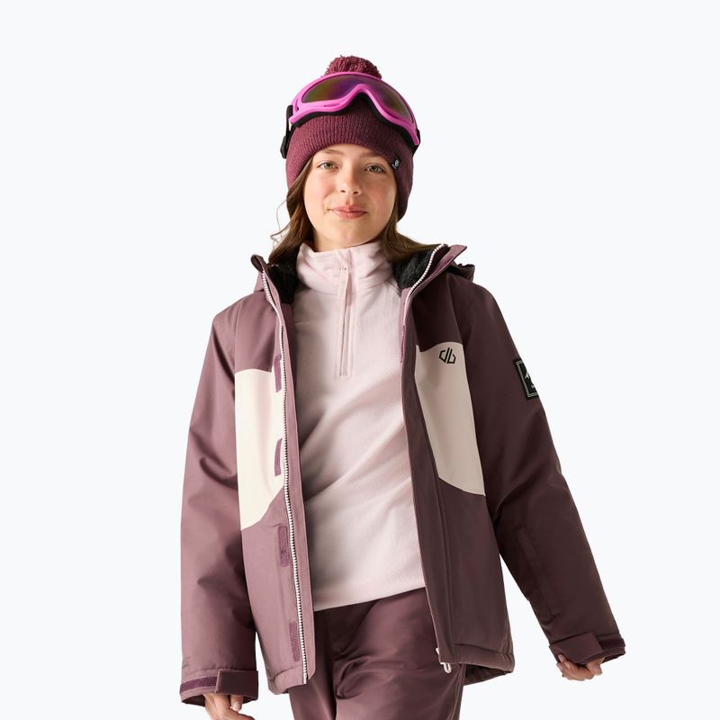 Dětská lyžařská bunda Dare2B Send It II Jacket huckleberry/pink haze 4