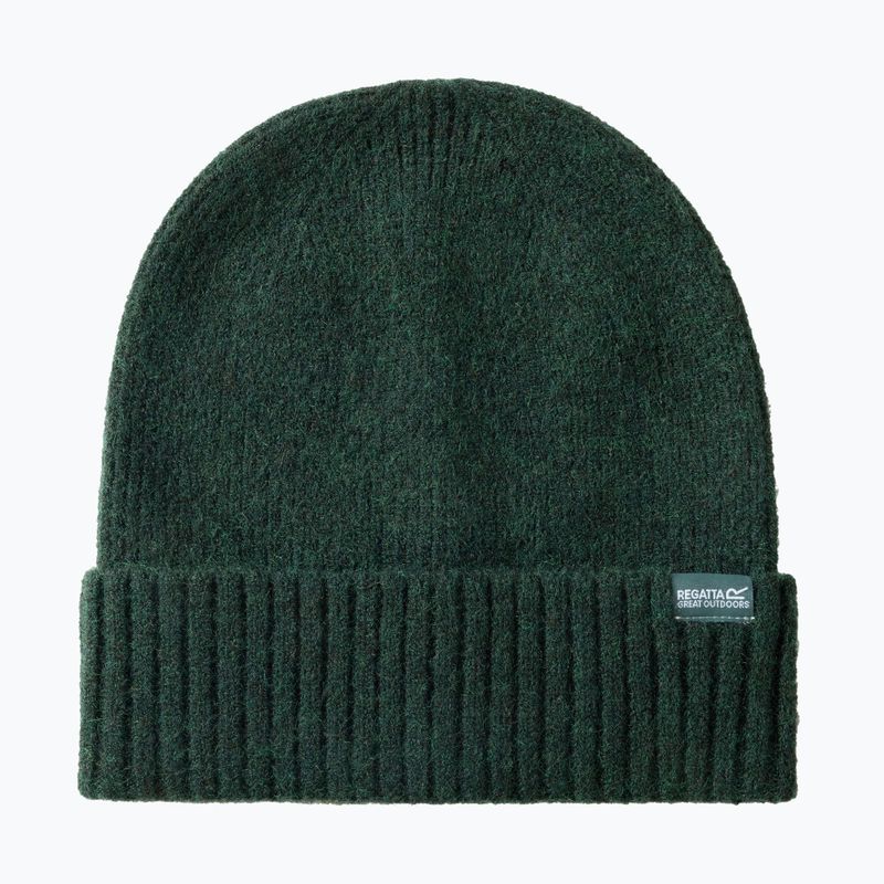 Dámská zimní čepice REGATTA Ribbed Basic deep pine