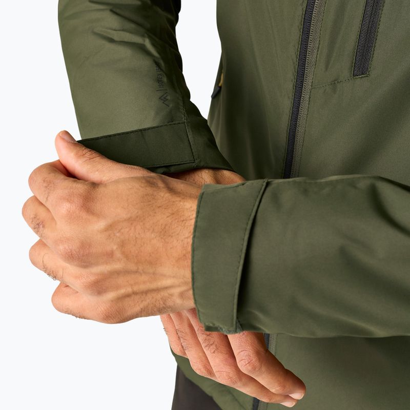 Pánská nepromokavá bunda REGATTA Allston dark khaki/wood brown 8