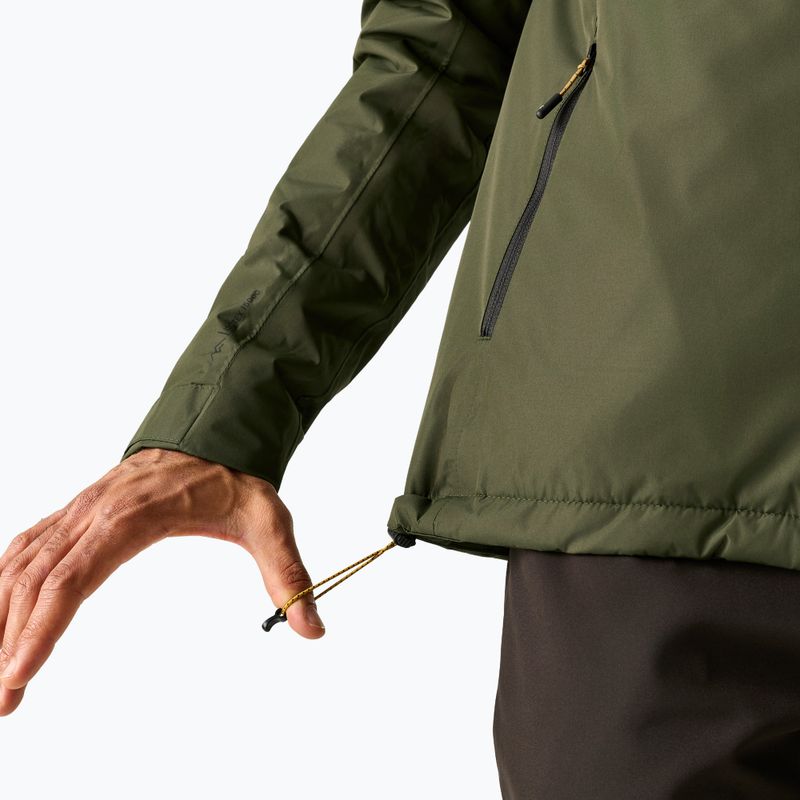 Pánská nepromokavá bunda REGATTA Allston dark khaki/wood brown 9