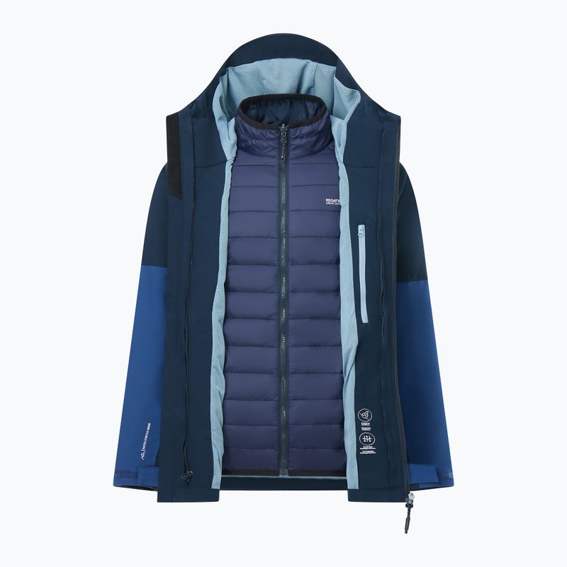 Pánská bunda 3v1 REGATTA Wentwood 3in1 aviator blue/navy 13