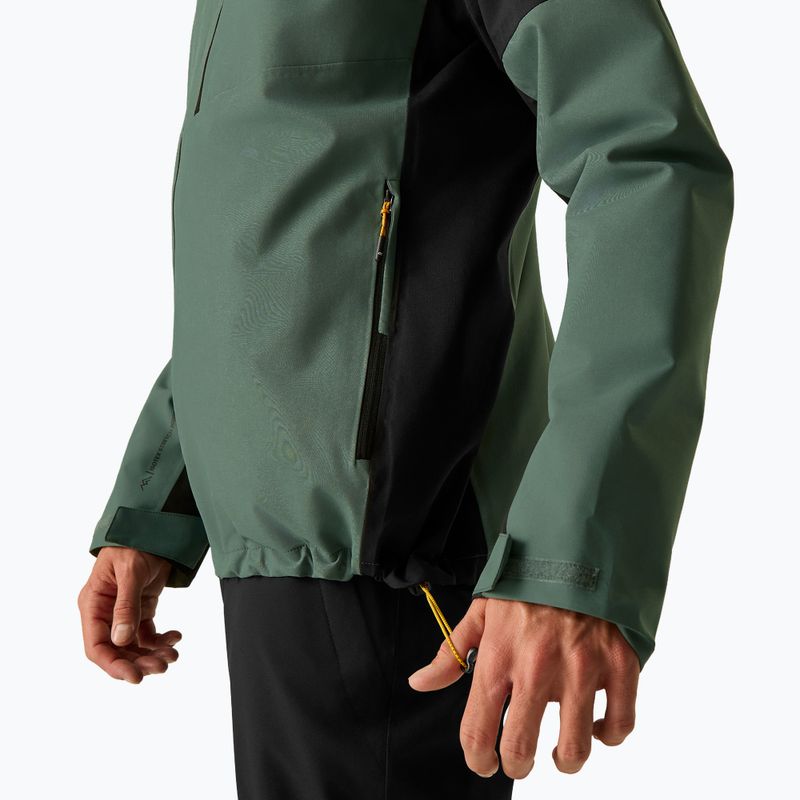 Pánská bunda 3v1 REGATTA Wentwood 3in1 dark forest green/black 9
