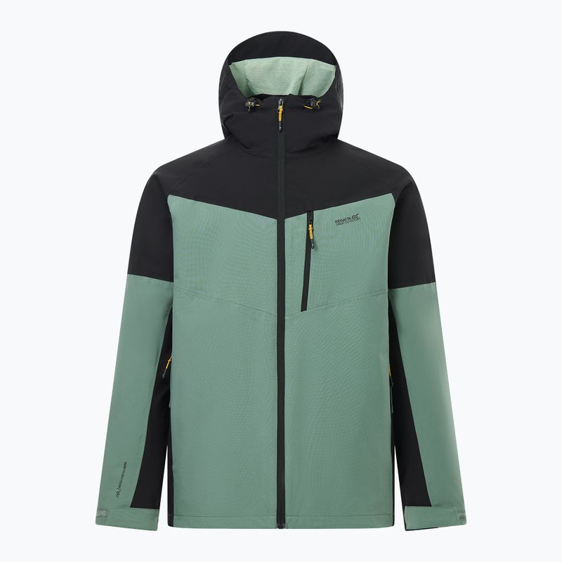 Pánská bunda 3v1 REGATTA Wentwood 3in1 dark forest green/black 10