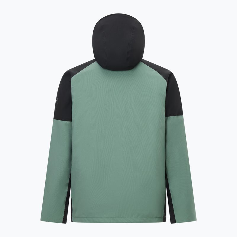 Pánská bunda 3v1 REGATTA Wentwood 3in1 dark forest green/black 11