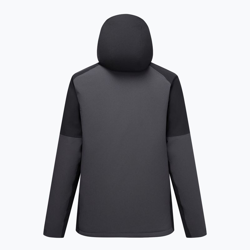 Pánská nepromokavá bunda Regatta Highton Stretch Padded Jacket ash/black 11