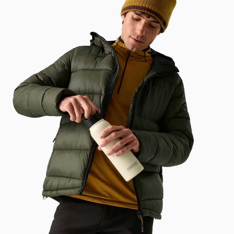 Pánská zateplená bunda REGATTA Munaro dark khaki 5