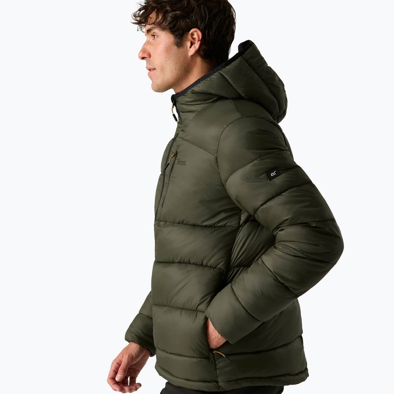Pánská zateplená bunda REGATTA Munaro dark khaki 7