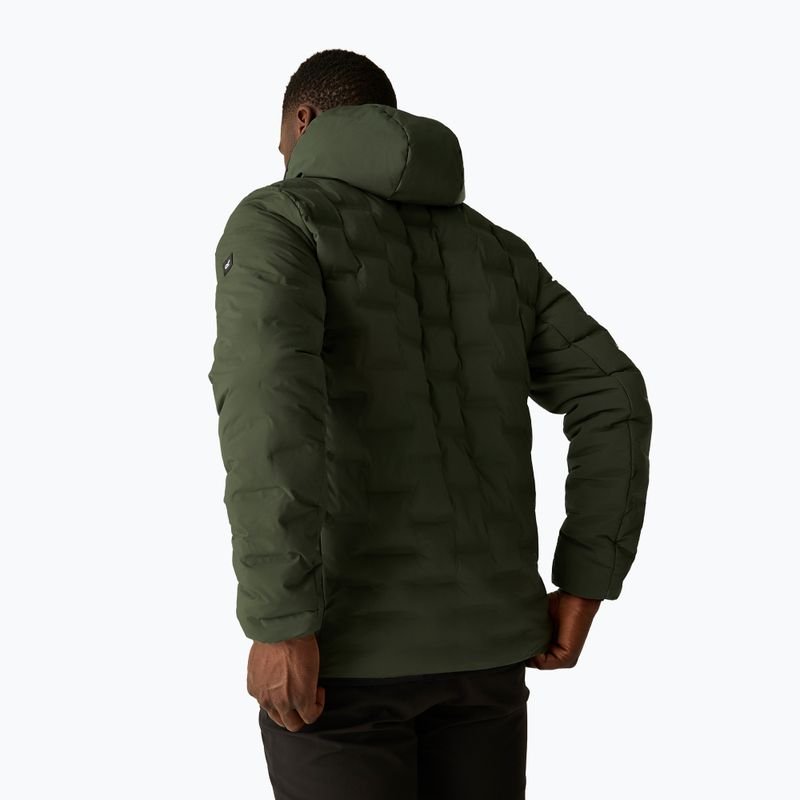 Pánská zateplená bunda REGATTA Astrel dark khaki/rooibos tea 3