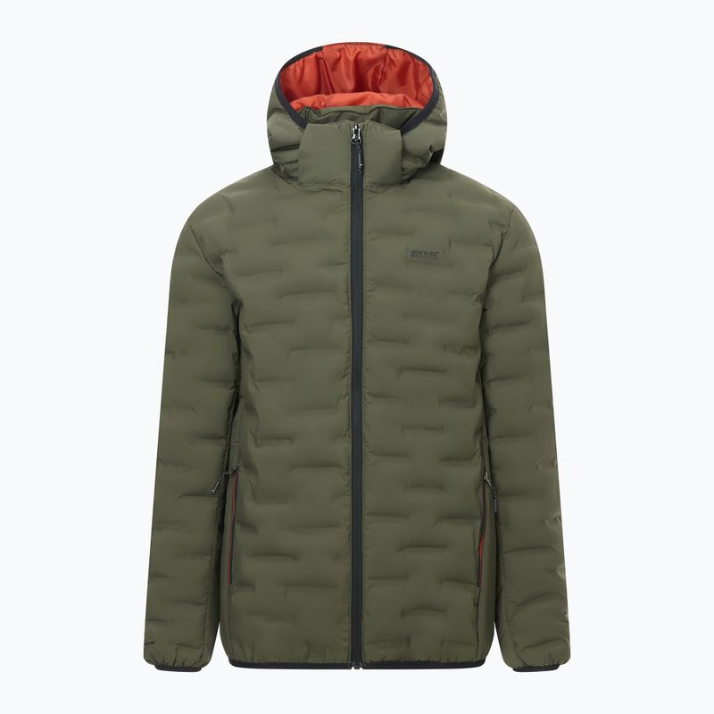 Pánská zateplená bunda REGATTA Astrel dark khaki/rooibos tea 9