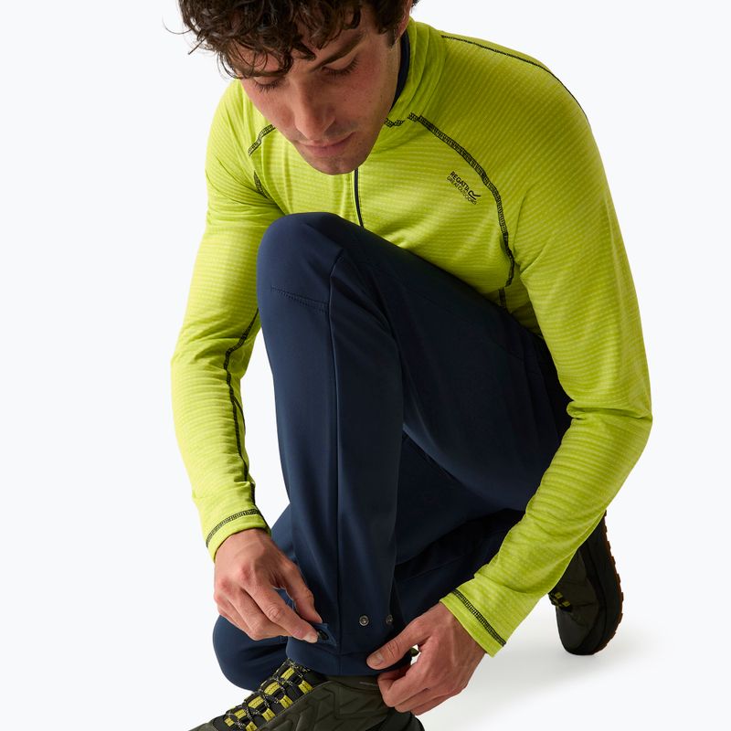 Pánské softshellové kalhoty REGATTA Geo Softshell navy 5