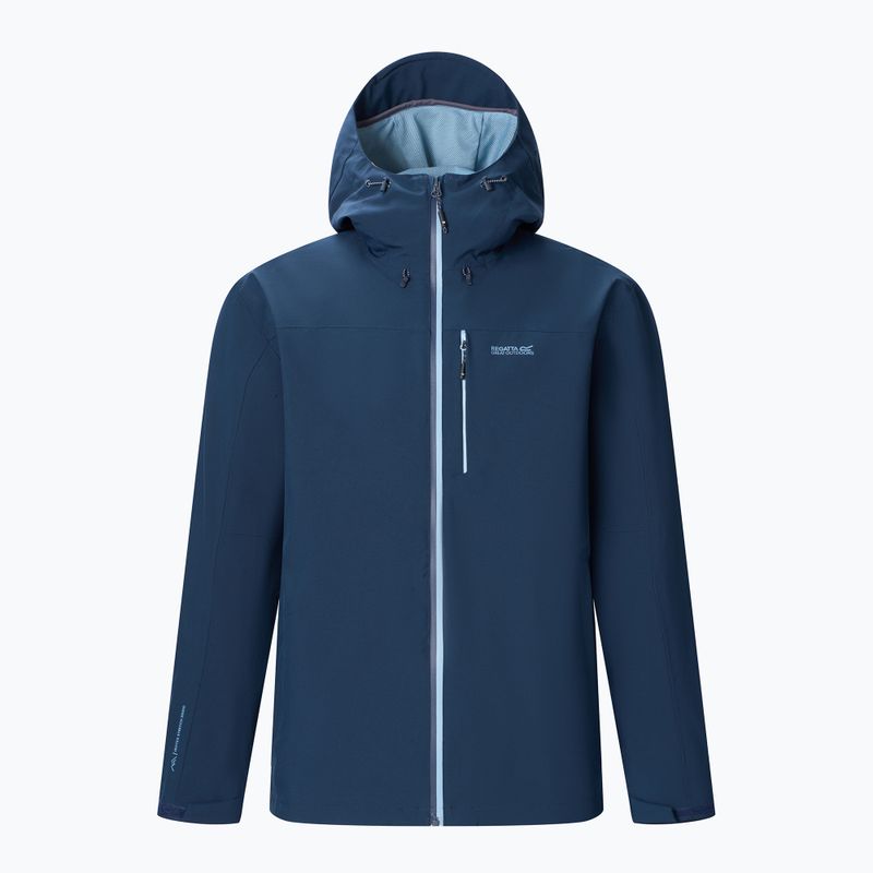 Pánská nepromokavá bunda REGATTA Birchdale II navy/dusky blue 10