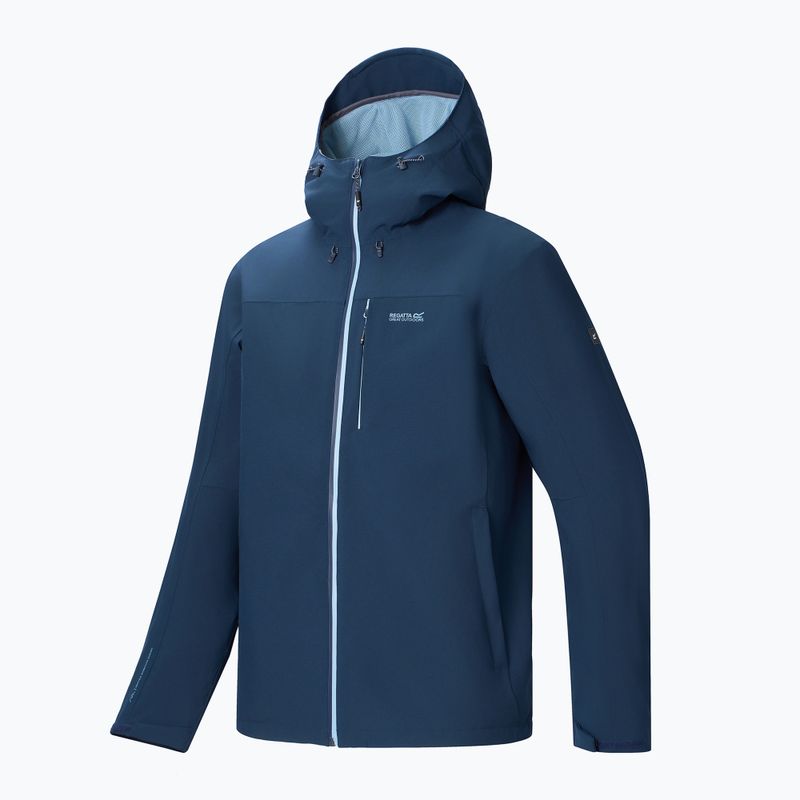Pánská nepromokavá bunda REGATTA Birchdale II navy/dusky blue 12