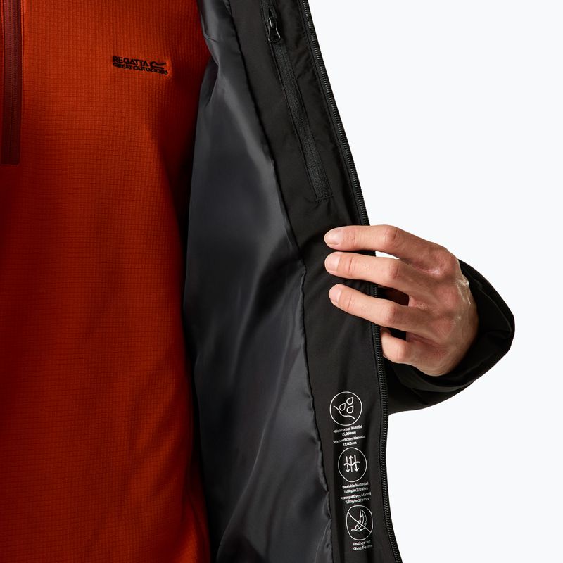 Pánská zateplená bunda REGATTA Altoro Thermal black/black 9