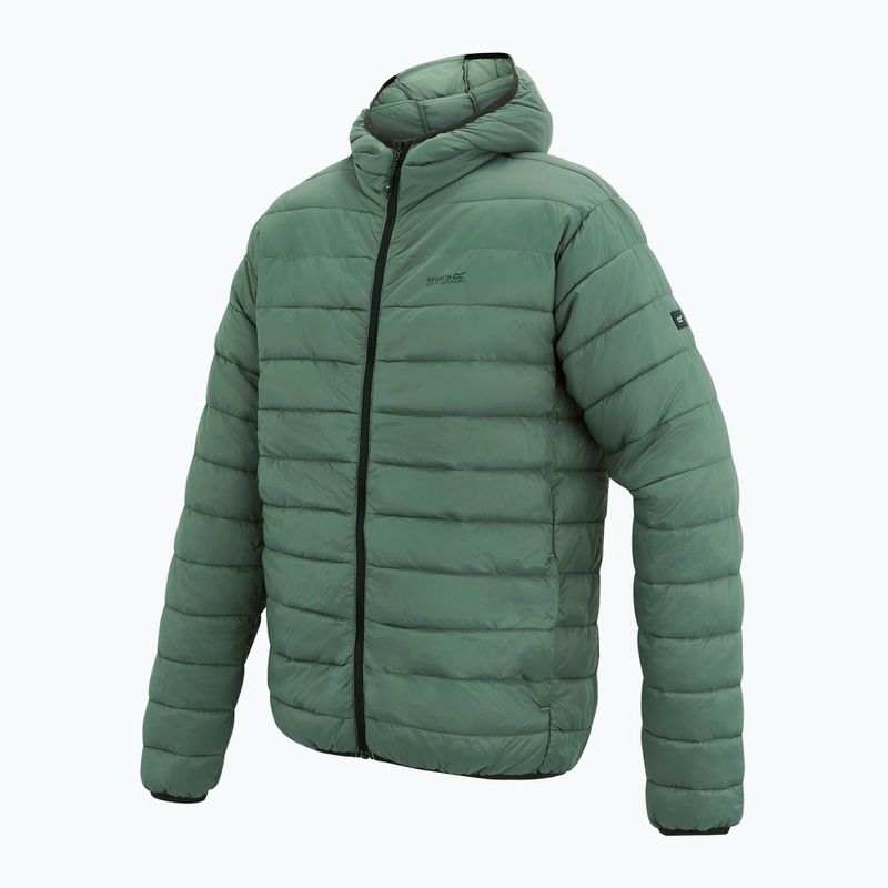 Pánská péřová bunda REGATTA Hooded Marizion dark forest green 3