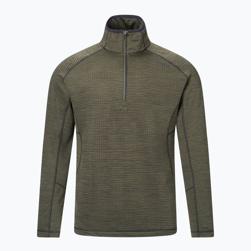 Pánská fleecová mikina REGATTA Yonder II dark khaki 7