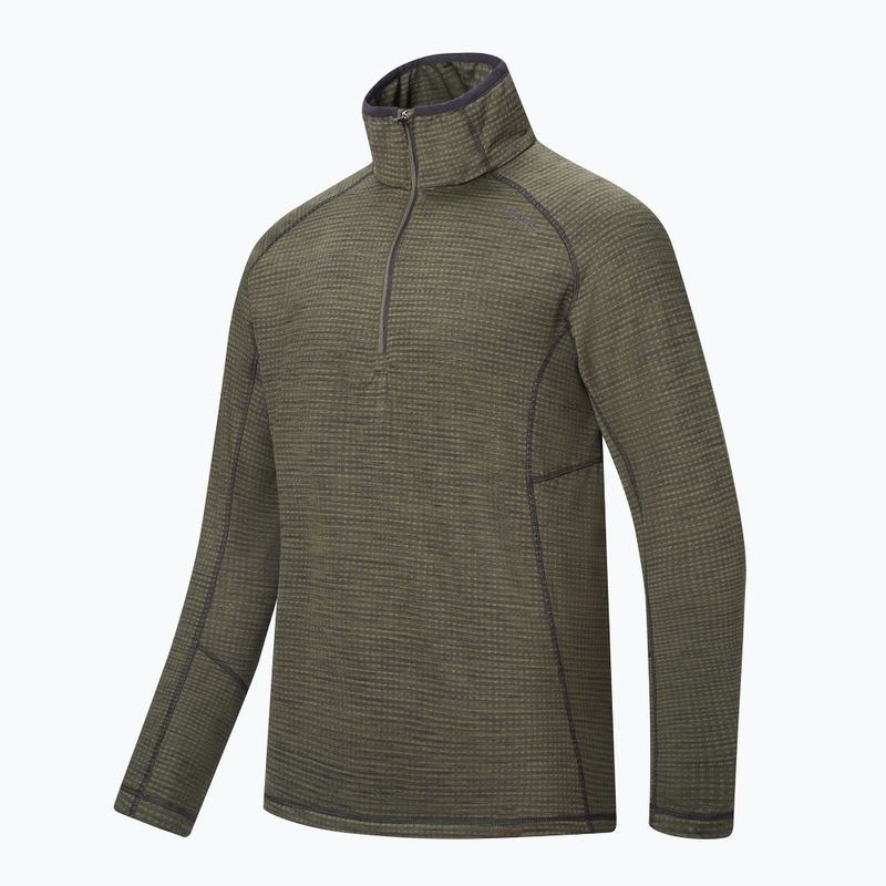 Pánská fleecová mikina REGATTA Yonder II dark khaki 9