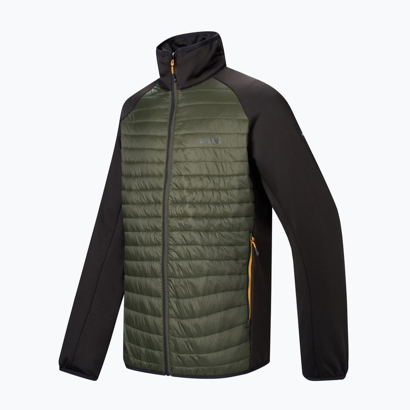 Pánská hybridní bunda REGATTA Clumber Hybrid dark khaki/black/sunset 9