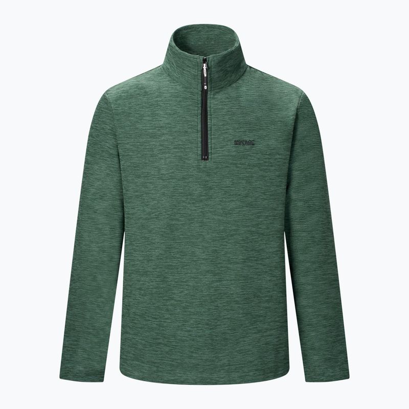 Pánská fleecová mikina Regatta Thompson Marl dark forest green 6