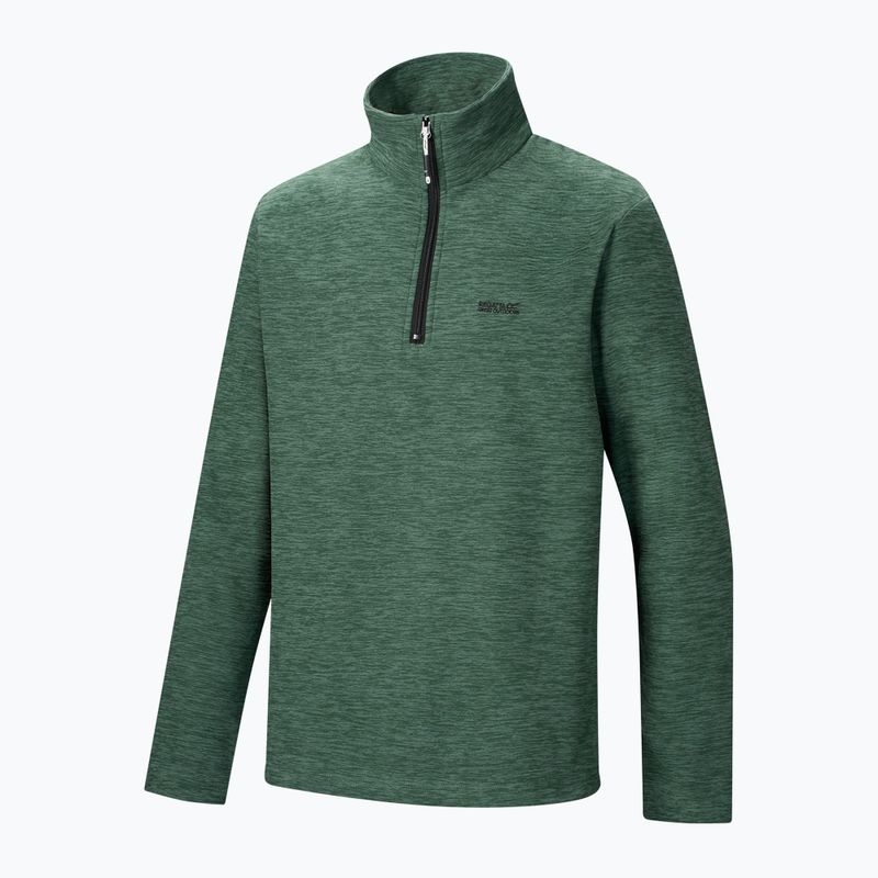 Pánská fleecová mikina Regatta Thompson Marl dark forest green 8