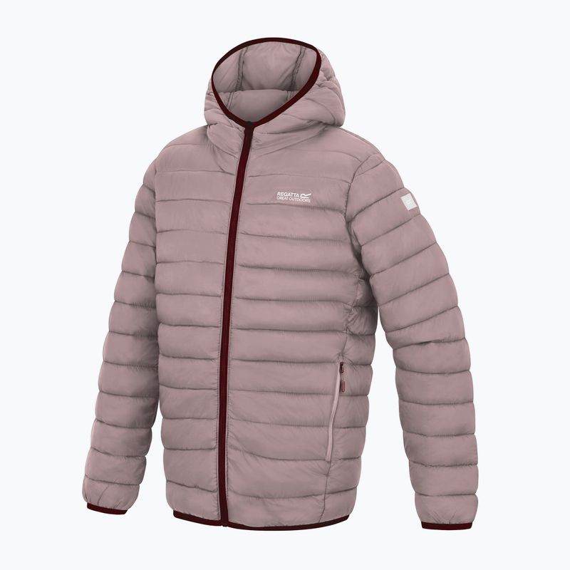 Dětská péřová bunda Regatta Hooded Marizion powder lilac 3