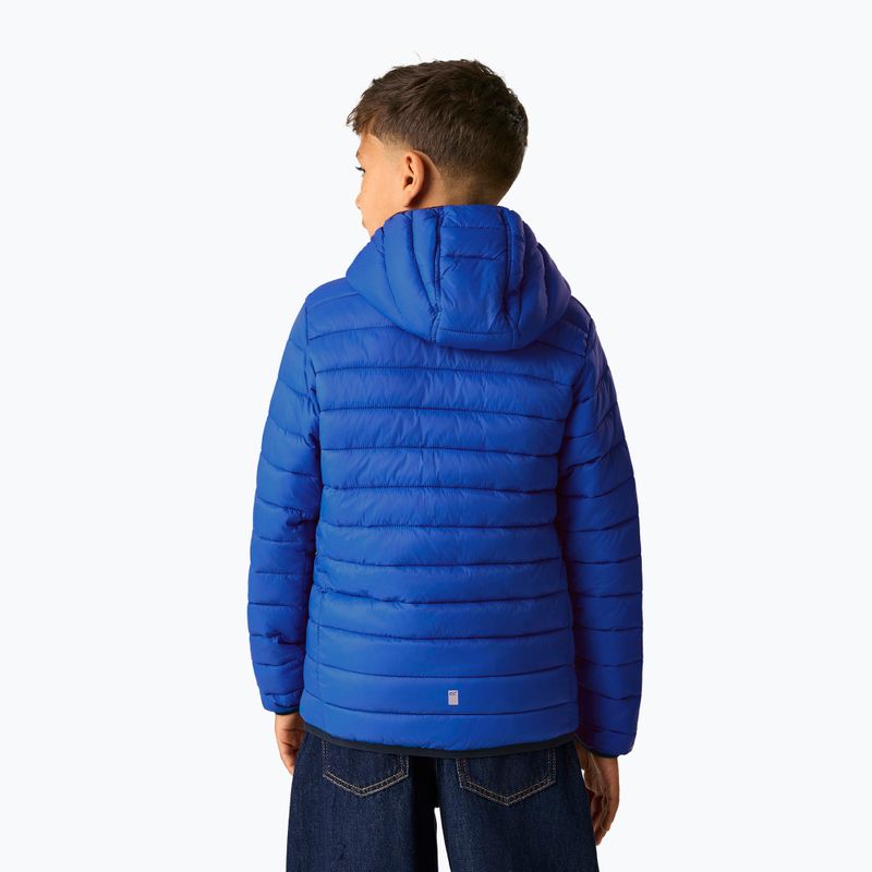 Dětská péřová bunda REGATTA Hooded Marizion olympian blue/aviator blue 3