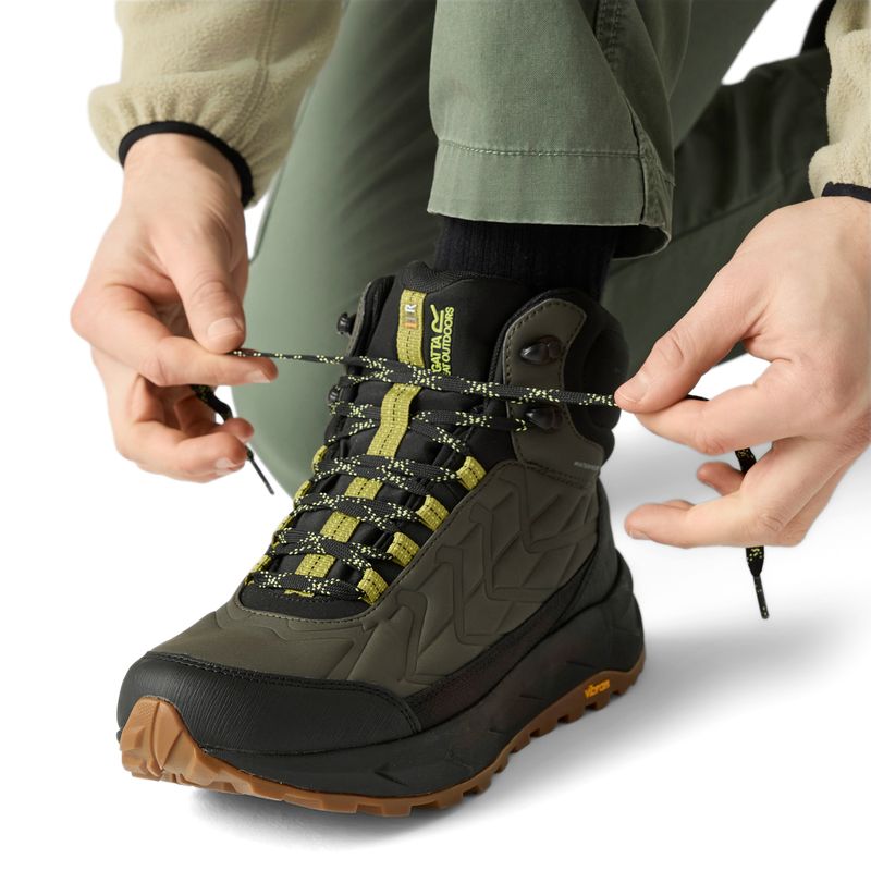 Pánské turistické boty REGATTA Onyx Mid dark khaki cyprus 9