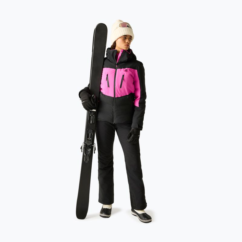Dámská lyžařská bunda Dare 2b Carve It extreme pink/black 4