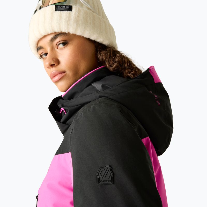 Dámská lyžařská bunda Dare 2b Carve It extreme pink/black 5
