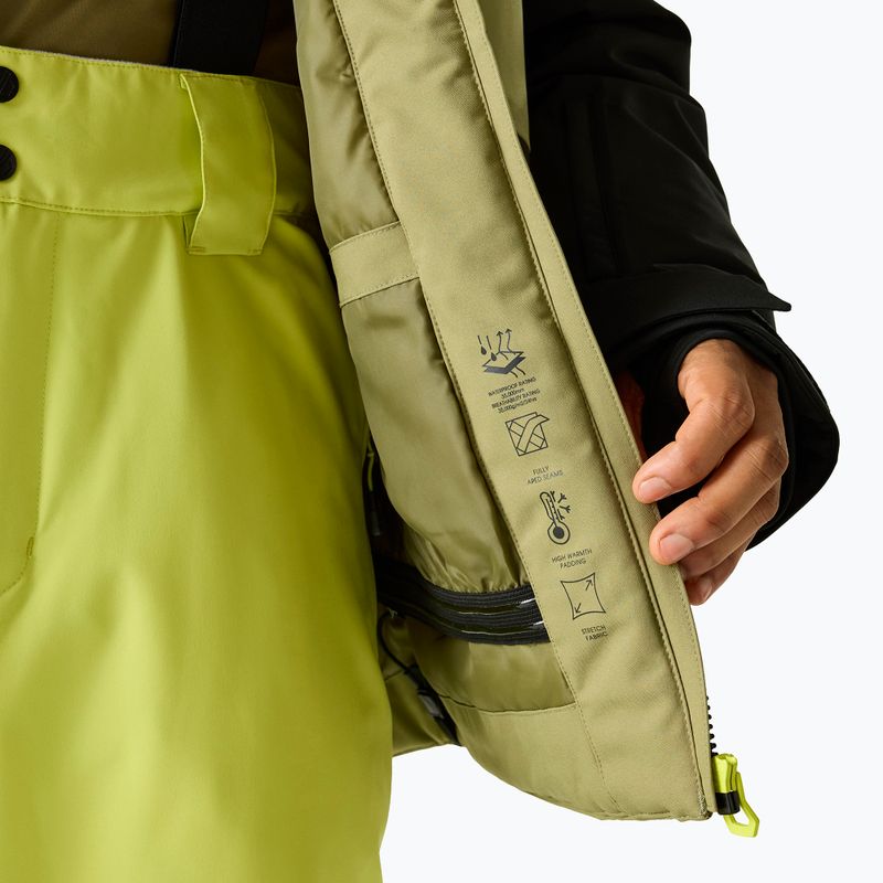 Pánská lyžařská bunda Dare2B Baseplate IV Jacket black/martini olive 9