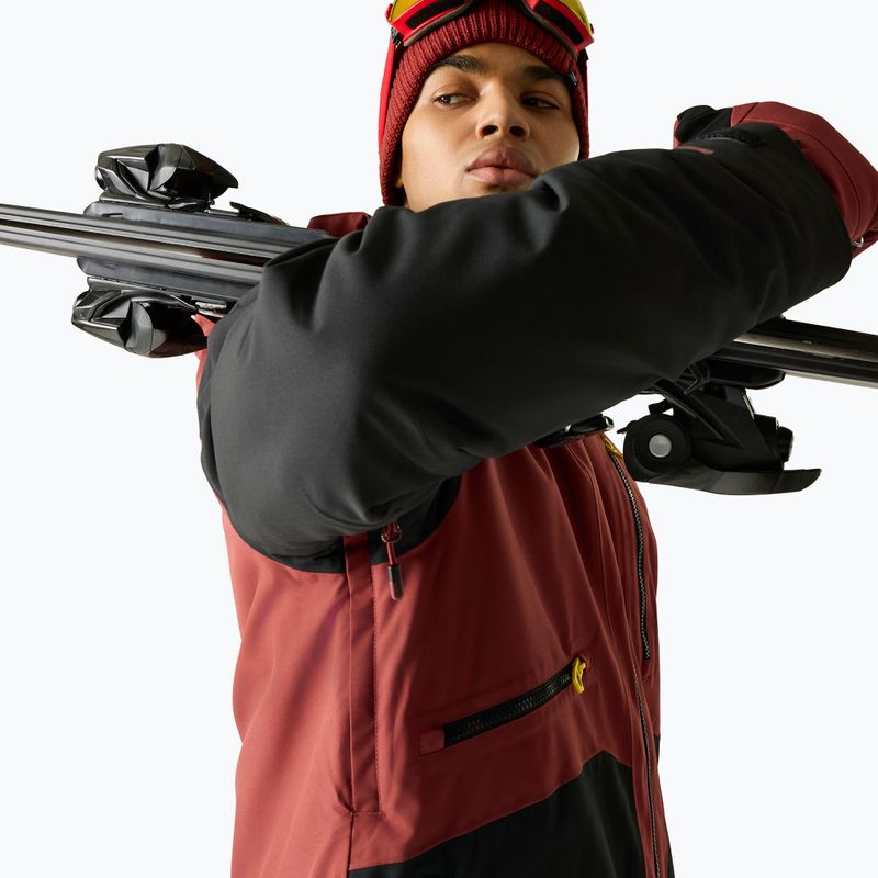 Pánská lyžařská bunda Dare2B Baseplate IV Jacket black/rustic red 6