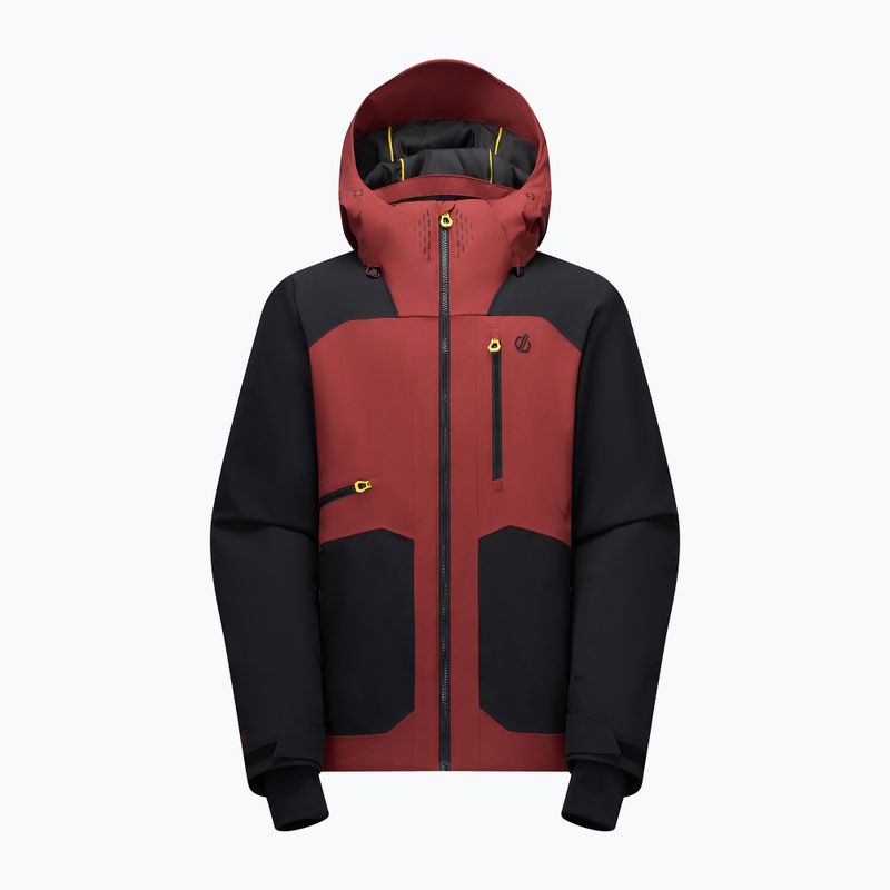 Pánská lyžařská bunda Dare2B Baseplate IV Jacket black/rustic red 10