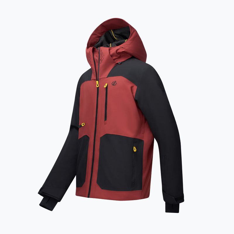 Pánská lyžařská bunda Dare2B Baseplate IV Jacket black/rustic red 12