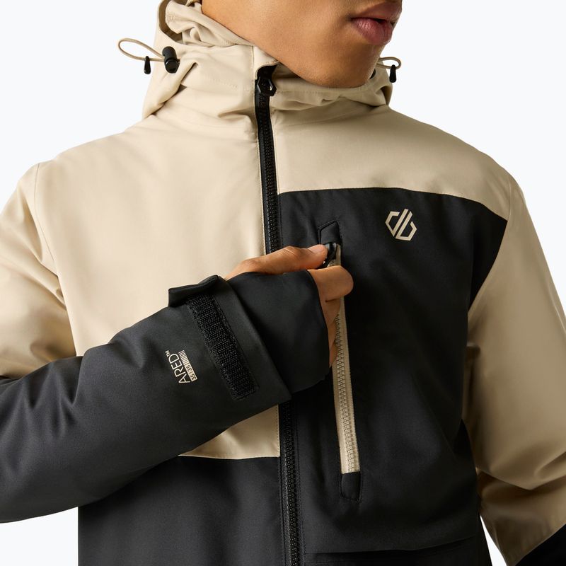 Pánská lyžařská bunda Dare2B Halfpipe IV Jacket white pepper/black 5