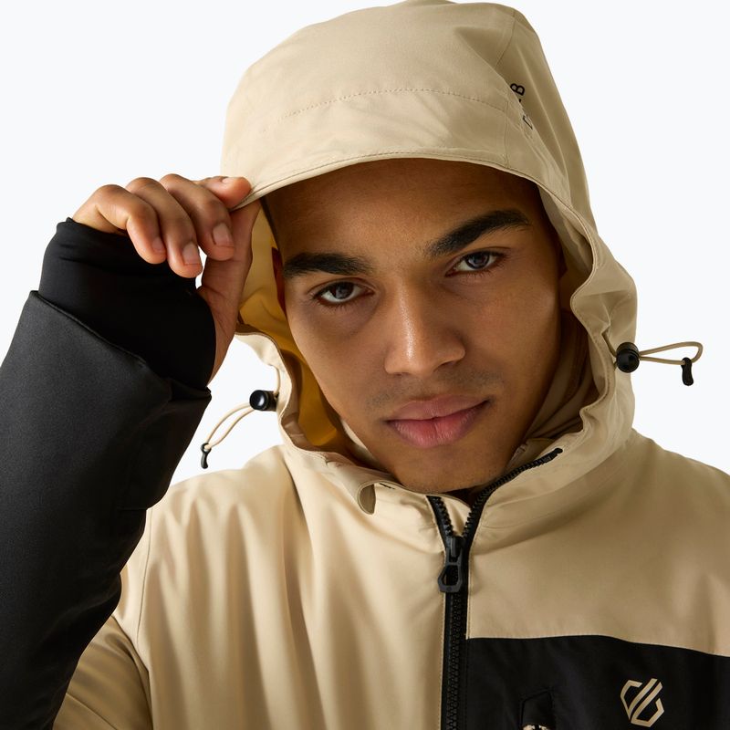 Pánská lyžařská bunda Dare2B Halfpipe IV Jacket white pepper/black 6