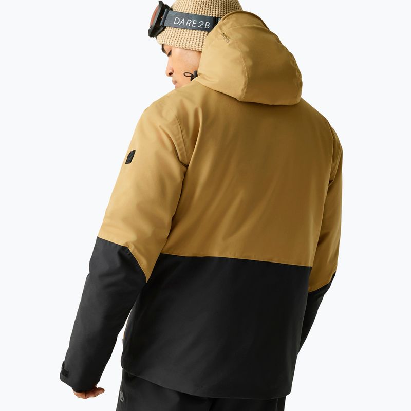 Pánská lyžařská bunda Dare2B Halfpipe IV Jacket wood brown/black 3