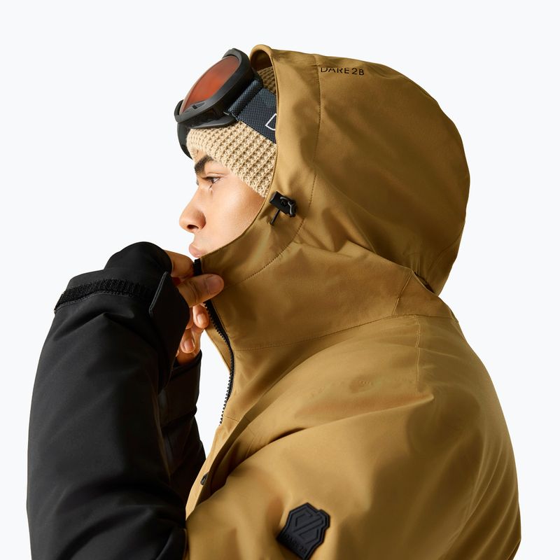 Pánská lyžařská bunda Dare2B Halfpipe IV Jacket wood brown/black 6