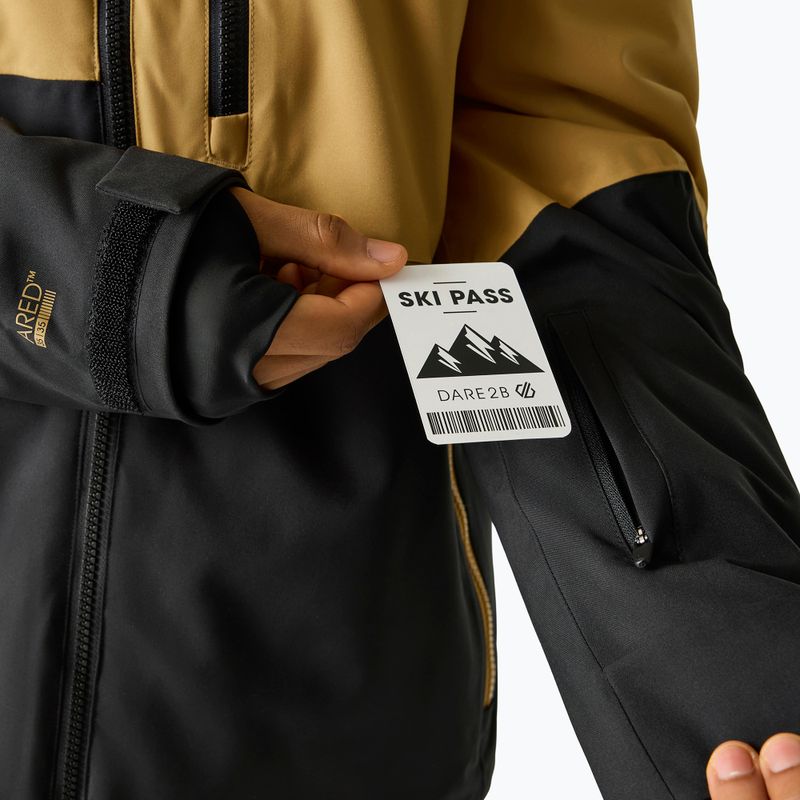 Pánská lyžařská bunda Dare2B Halfpipe IV Jacket wood brown/black 7