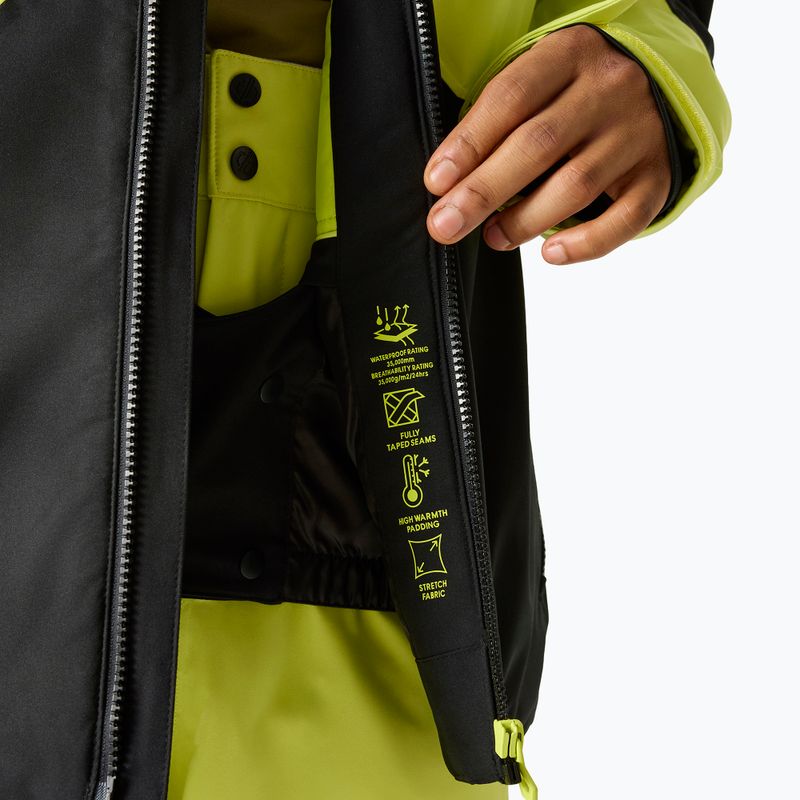 Pánská lyžařská bunda Dare2B Halfpipe IV Jacket mango mint/black 7