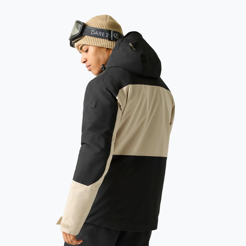 Pánská lyžařská bunda Dare2B Eagle IV Jacket black/white pepper 3
