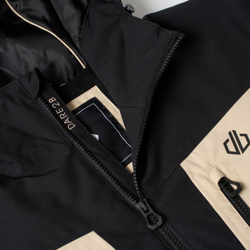 Pánská lyžařská bunda Dare2B Eagle IV Jacket black/white pepper 13