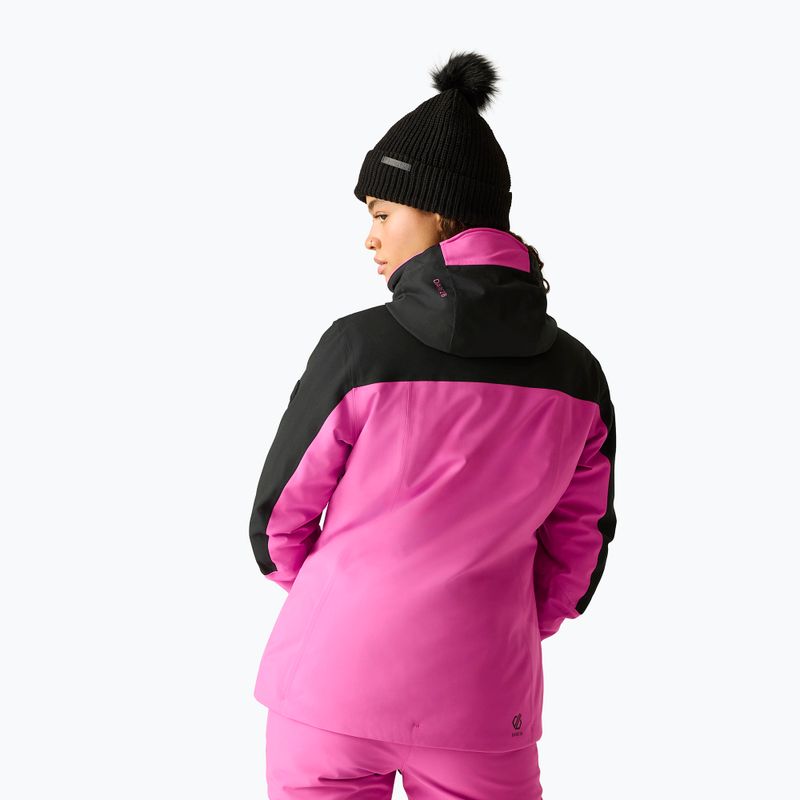 Dámská lyžařská bunda Dare2B Flurry III Jacket extreme pink/black 3