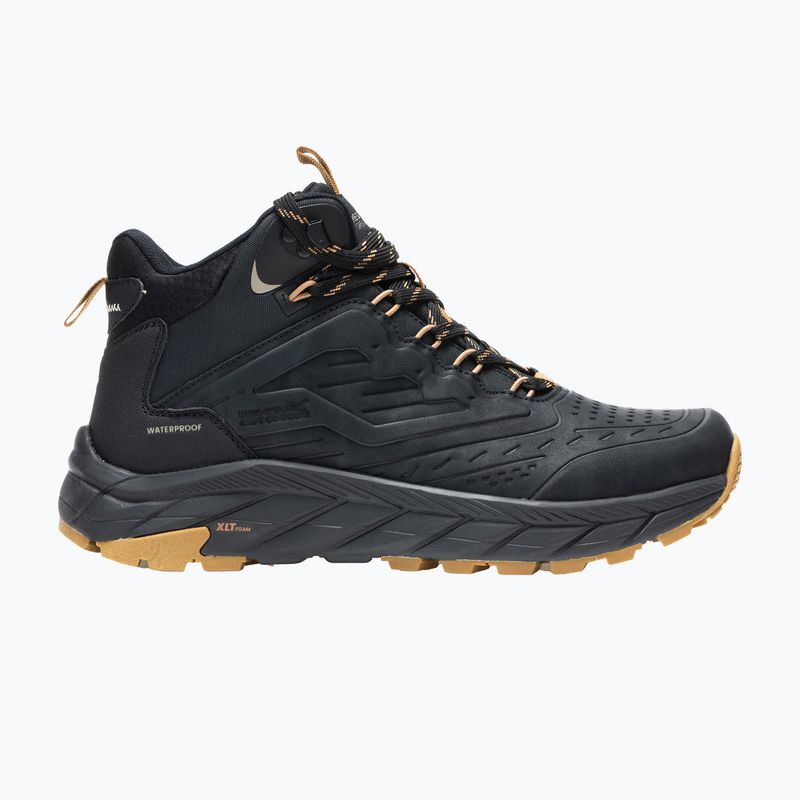 Pánské turistické boty REGATTA Derino Mid Black/Rubber