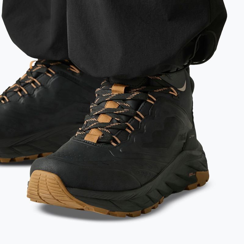 Pánské turistické boty REGATTA Derino Mid Black/Rubber 6