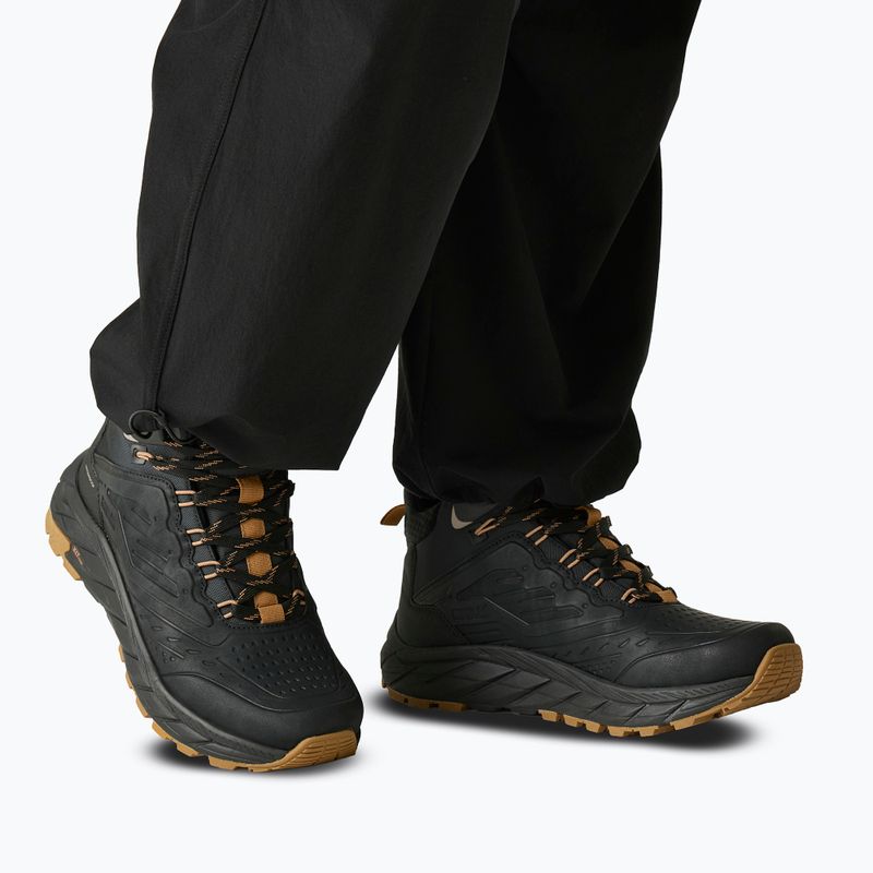 Pánské turistické boty REGATTA Derino Mid Black/Rubber 7
