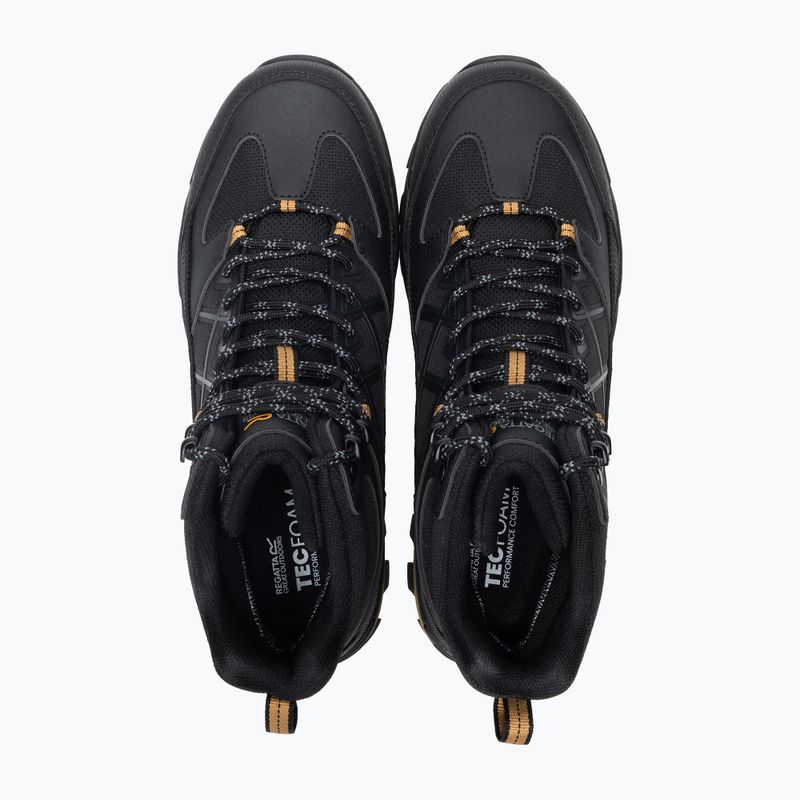 Pánské trekové boty REGATTA Samaris III black/ash/wood 3