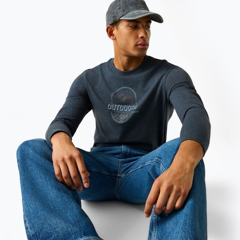 Pánské tričko Longsleeve REGATTA Maylow navy original outdoors 5